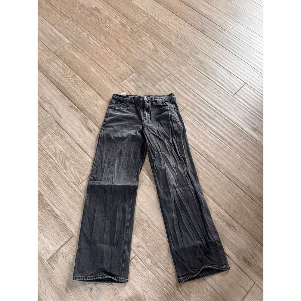 Women’s black American Eagle stove pipe jeans size 8 regular